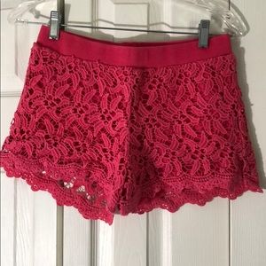 Lilly Pulitzer lace cotton shorts